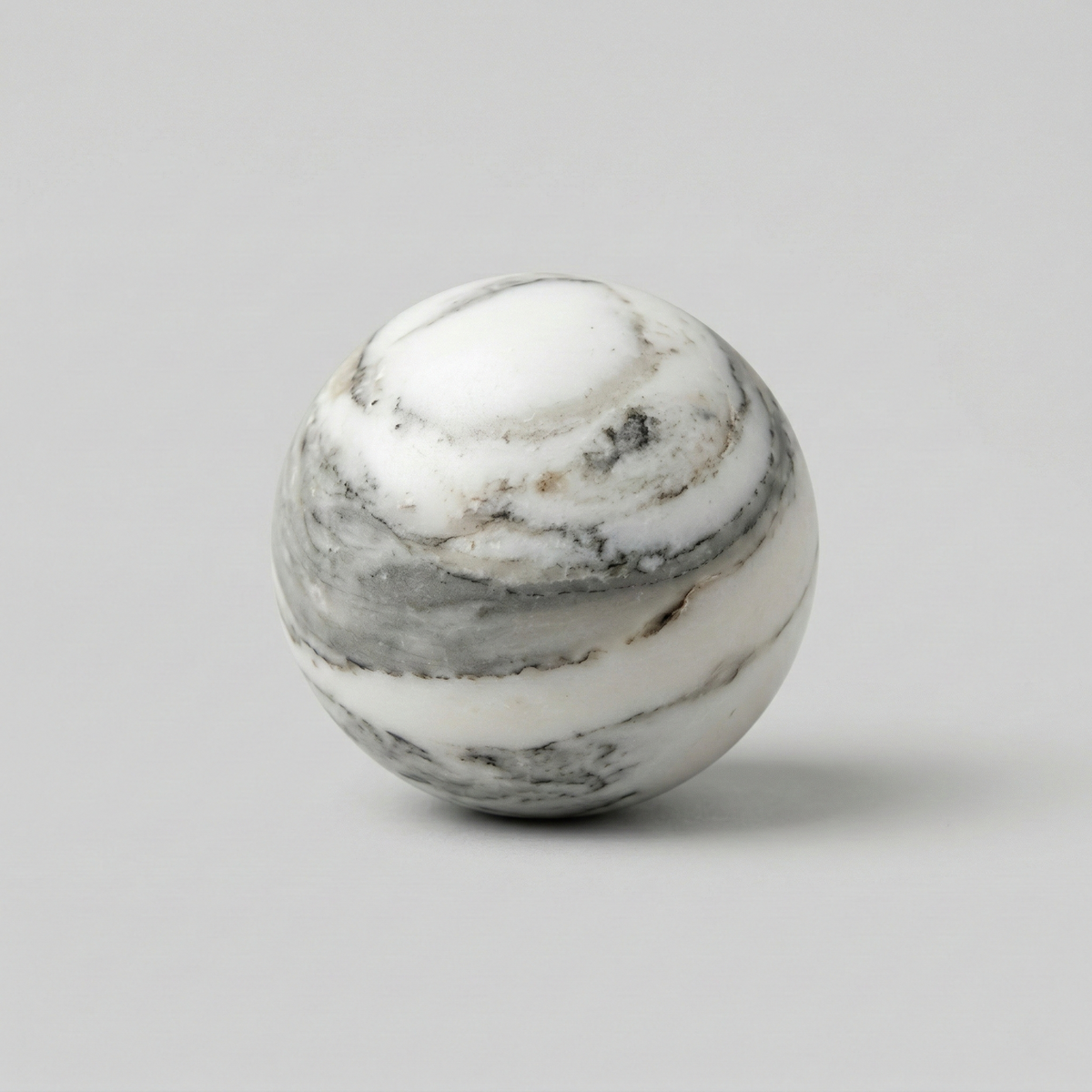 White Carrara - Gałka 4cm