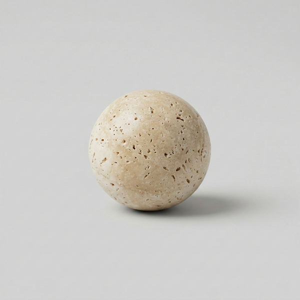 Uchwyt - Trawertyn - Gałka 6cm