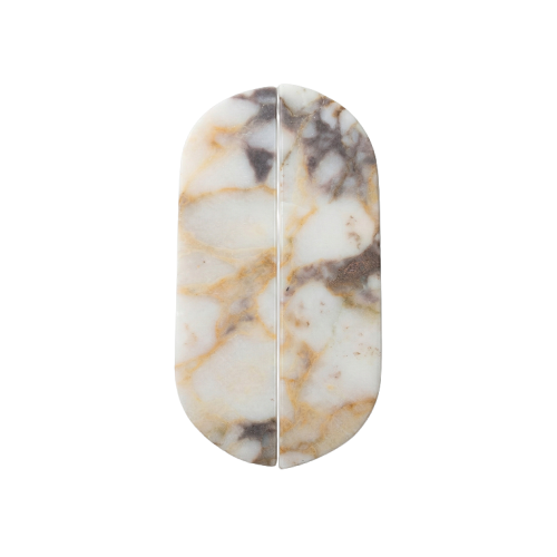 Door Handle — Calacatta Viola - No Background