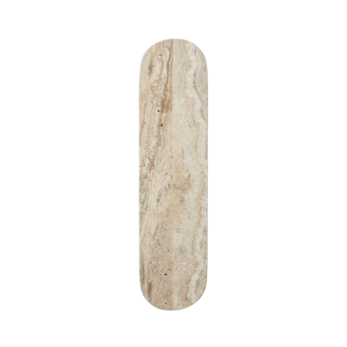 Door Handle — SilverAsh Travertine - No Background